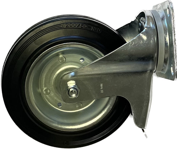 200mm Brake Castor Wheel