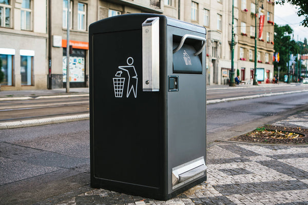 What is a smart bin and how does it work?