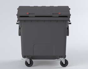 1100 Litre Roll Top Wheelie Bins