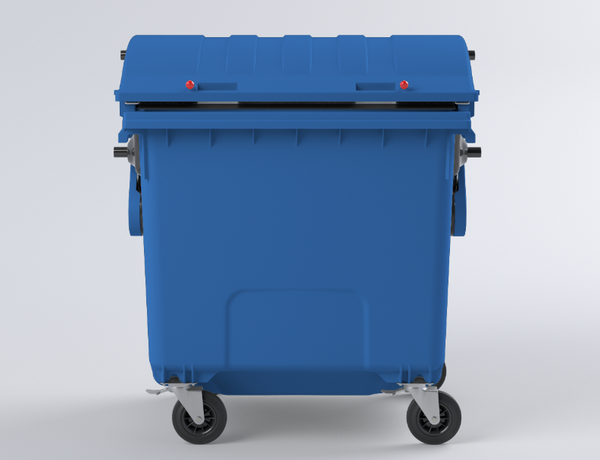 1100 Litre Roll Top Wheelie Bins