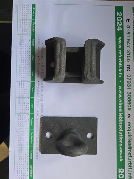 Towing Brackets for metal containers