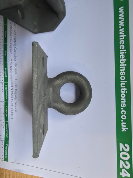 Galvanised 1280 Litre Wheelie Bins