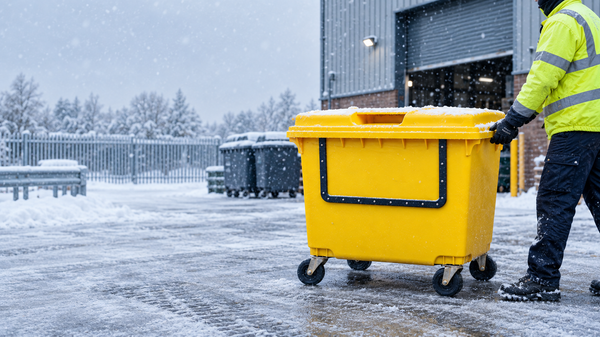 660L Mobile Grit Bin