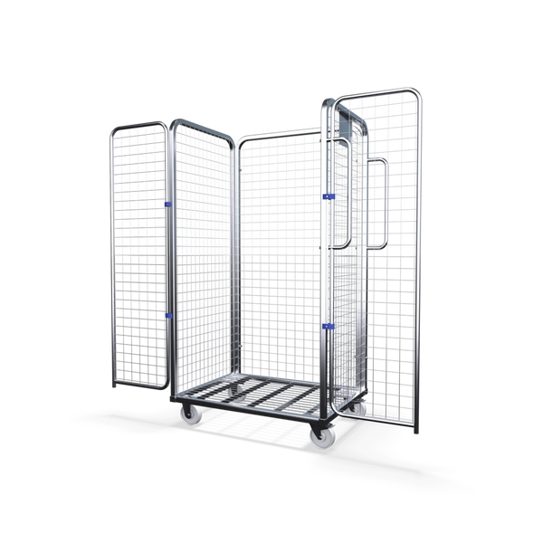 Four Sided Merchandise Picking Trolley