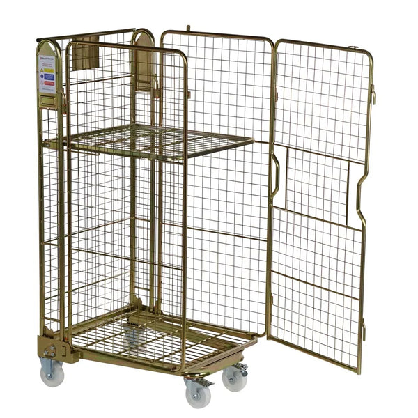 Four Sided Roll Pallet - Mesh Side Infill