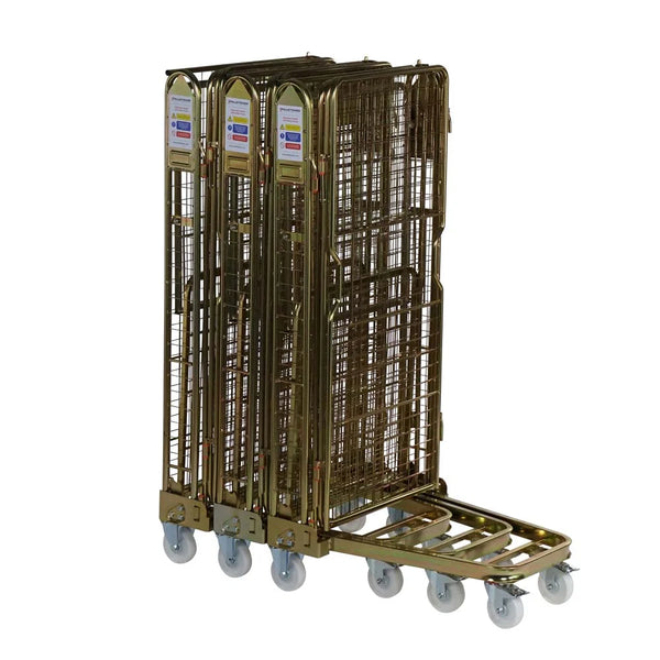 Four Sided Roll Pallet - Mesh Side Infill