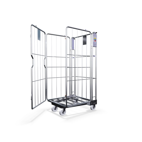 Four Sided Roll Pallet - Rod Infill