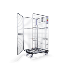 Four Sided Roll Pallet - Split Gate