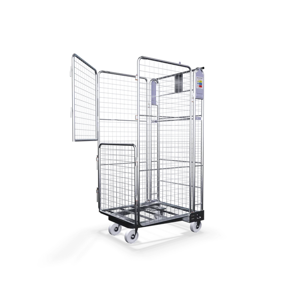 Four Sided Roll Pallet - Split Gate