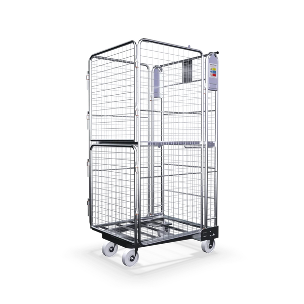 Four Sided Roll Pallet - Split Gate