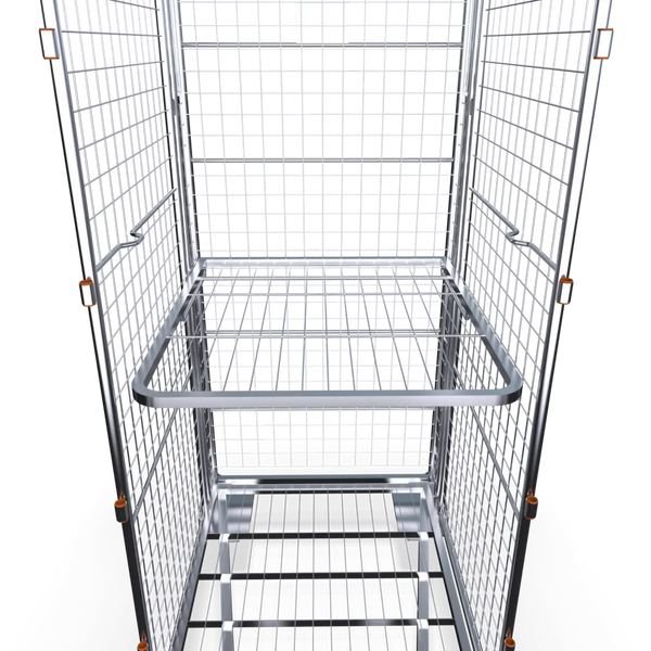 Four Sided Roll Pallet - Split Gate