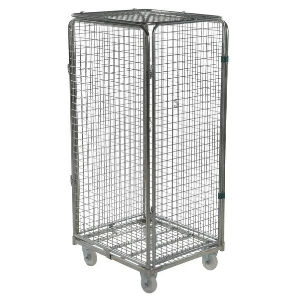 Four Sided Security Demountable Roll Cage with Lid