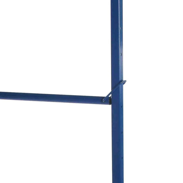 Nestable Blue Garment Rail