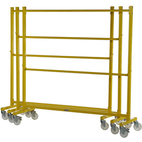 Nestable Yellow Garment Rail