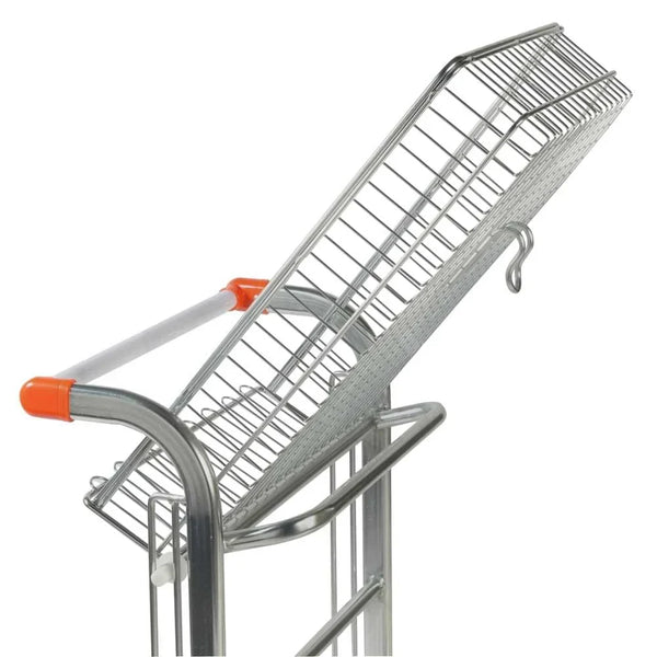 Nestable Folding Basket Stock Trolley