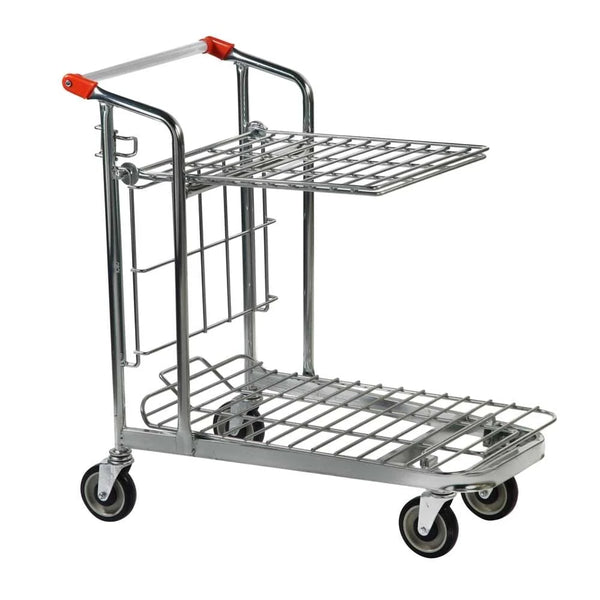 Nestable Folding Shelf Stock Trolley