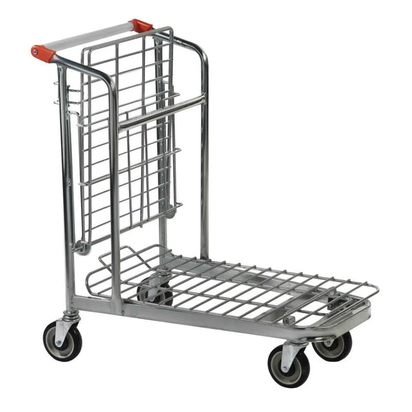 Nestable Folding Shelf Stock Trolley