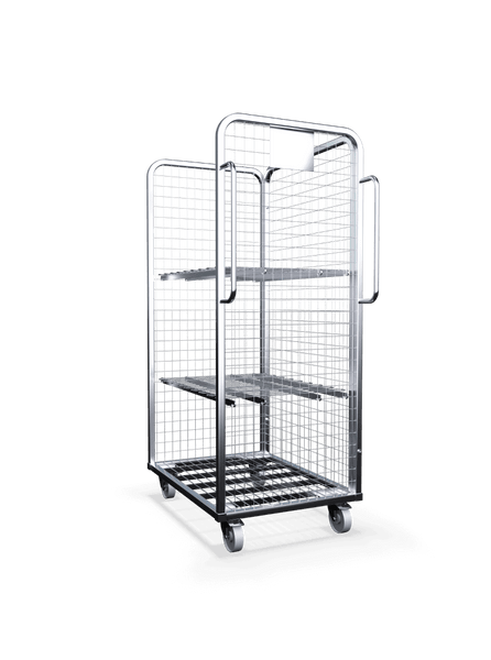 Three Sided Merchandise Picking Trolley