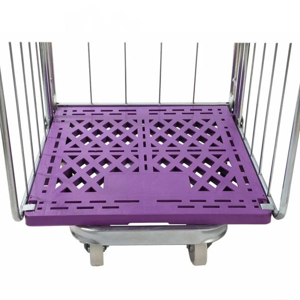 Three Sided Plastic Base Roll Pallet