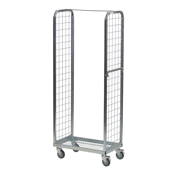 Two Sided, Multi-Use, Display and Merchandise Picking Trolley