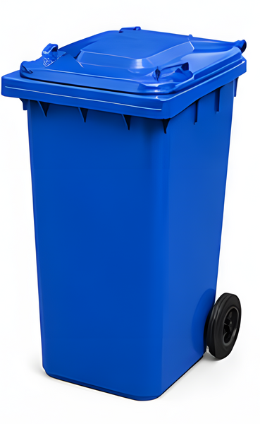 Blue 240 Litre Wheelie Bins