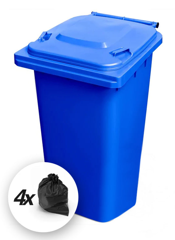Blue 240 Litre Wheelie Bins For Sale