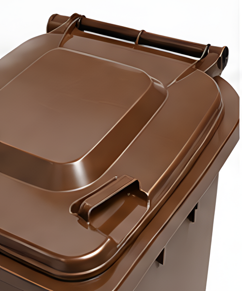 Brown 240 Litre Wheelie Bins