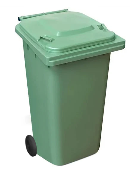 Green 240 Litre Wheelie Bins