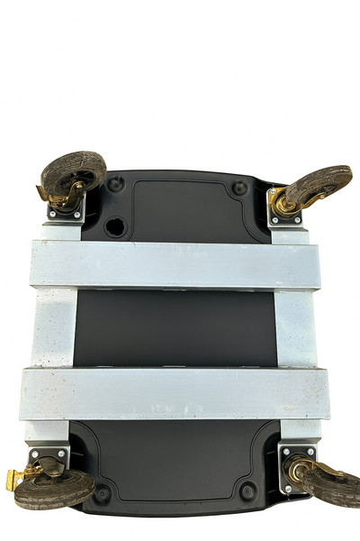 Black 1100 Litre Wheelie Bins