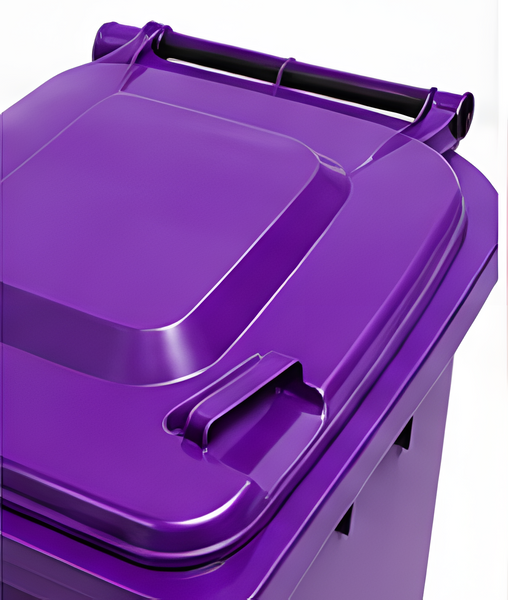 Purple 240 Litre Wheelie Bins