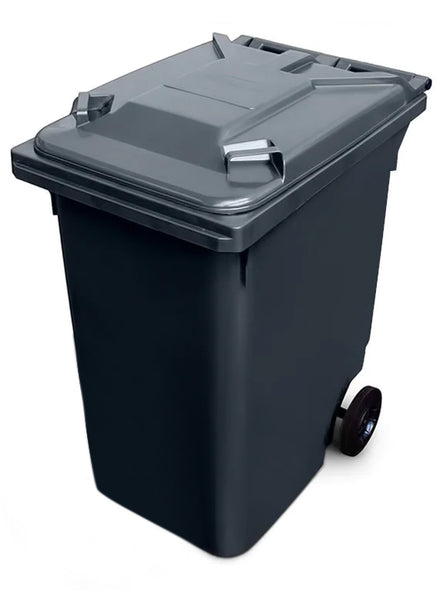 Black 360 Litre Wheelie Bins