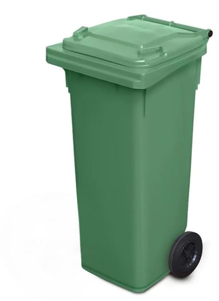 Green 120 Litre Wheelie Bins