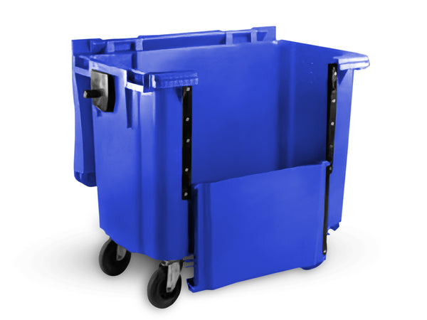 Blue 1100 Litre Wheelie Bins