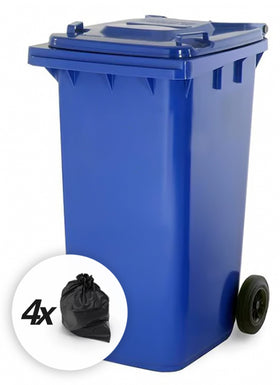 Blue 180 Litre Wheelie Bins
