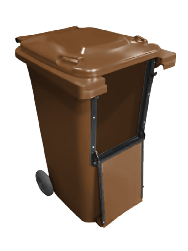 Brown 240 Litre Wheelie Bins For Sale