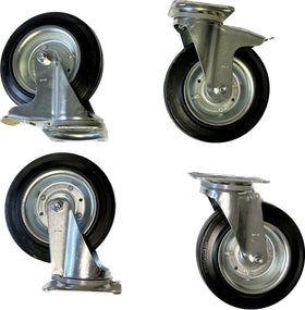 200mm Castor Wheels Set