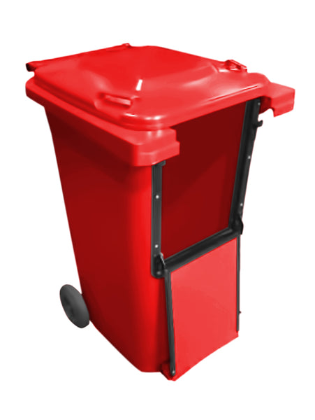 Red 240 Litre Wheelie Bins